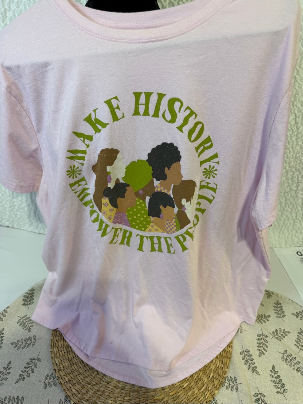 Sonoma Pink 'Make History' Graphic Tee